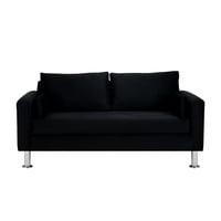 Bodevir - Sofa Sky 3C Felpa 12 Negro