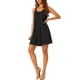 thumbnail image 4 of Camisón sin mangas para mujeres con tirantes anchos elásticos para una relajación y descanso cómodos XS Negro, 4 of 6