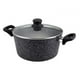 thumbnail image 1 of Olla Wh/ Con Tapa Marmol Negro 28cm, 1 of 2