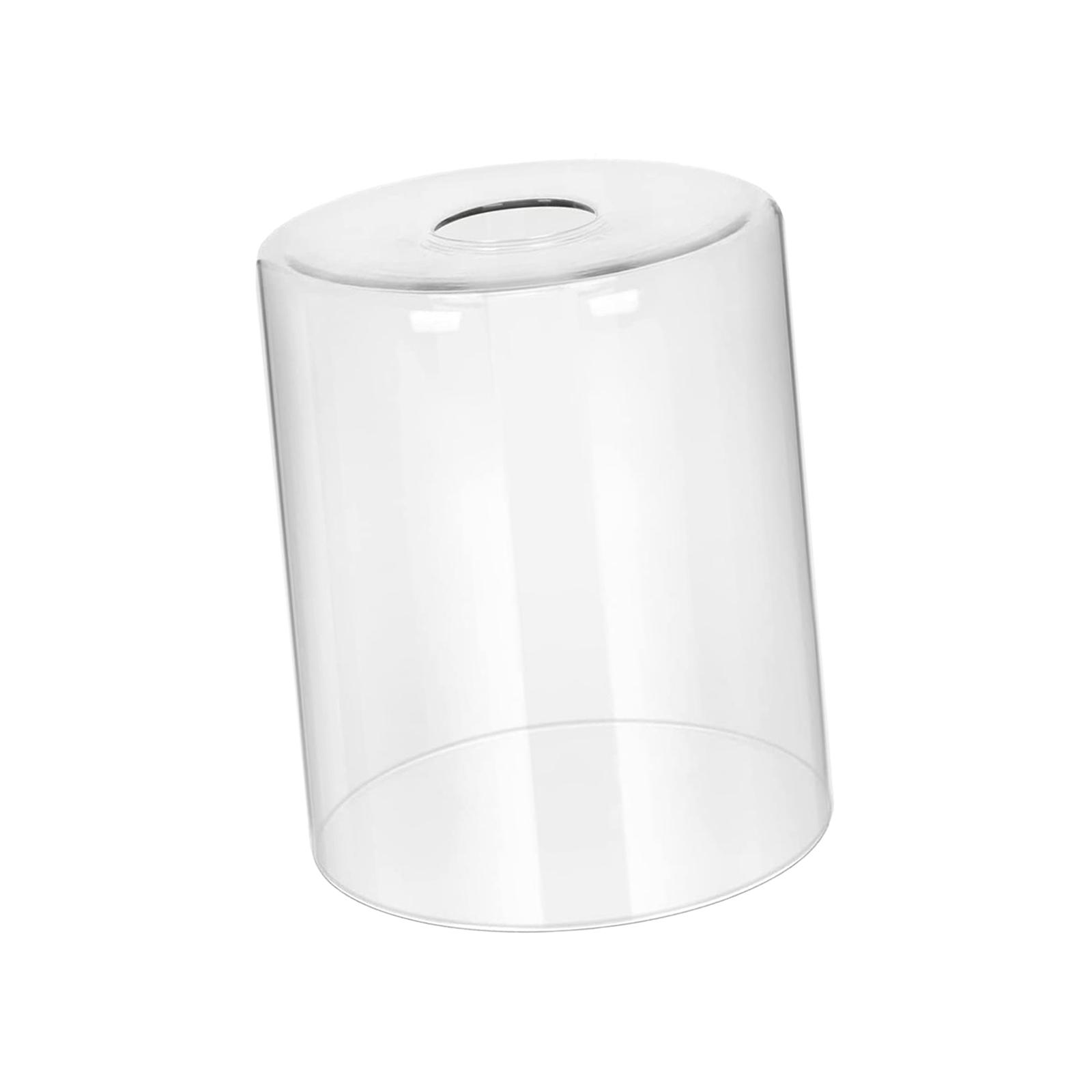 Magideal - Pantalla De Lámpara De Vidrio Transparente, Pantalla De Lámpara Colgante E26, Cubierta De Luz Transparente Para Lámparas De Pared, Comedor, Dormitorio