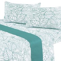 Mallorca - Juego De Sábanas T144 King Borneo Turquesa