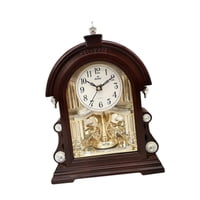 Bothyi - Reloj De Escritorio Diseño Vintage Moda Silencioso Para Regalo De Inauguración Hotel Café 22,5 Cm X 9 Cm X 31 Cm