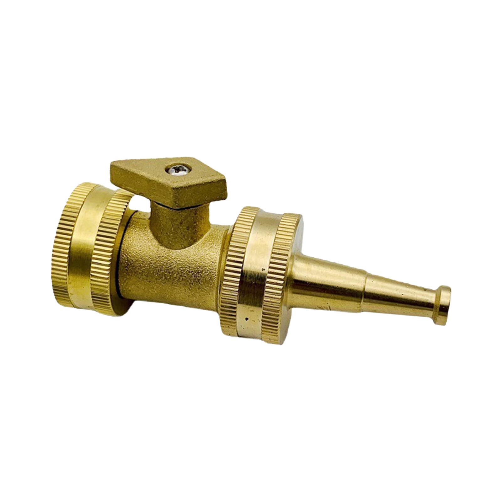 Magideal - Boquilla Pulverizadora Para Manguera De Agua, Con Válvula De Cierre De Manguera, Protector De Manguera, Boquilla De Chorro, Manguera De Agua Para Limp