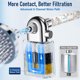 thumbnail image 3 of Veken Shower Filter, Chlorine, Lead Sulphide Tested, OnePress, 3 of 3