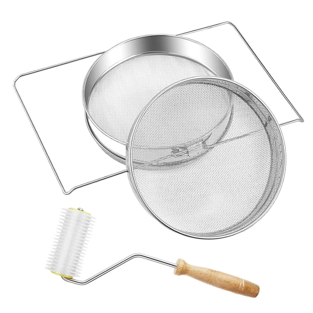 Juego de Colador de Miel, Herramienta para Apicultor, Suministros de Abejas, Equipo de Recolección, Filtro de Extracción de Miel para Granja de Apicul