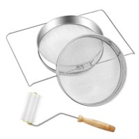 Magideal - Juego De Colador De Miel, Herramienta Para Apicultor, Suministros De Abejas, Equipo De Recolección, Filtro De Extracción De Miel Para Granja De Apicul