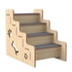 thumbnail image 1 of Escalera De Madera Para Mascotas, Accesorio Para Gatos, Para Otras Mascotas Peque?as, Gatos Mayores, Interior, 4 Capas, 1 of 5
