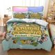 thumbnail image 1 of New Game Animal Crossing Digital Printing Bedding Set Boys Cute Duvet Cover Set Bed Set Bed Linens Full Size Bed Sheets, 1 of 5