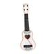 thumbnail image 5 of Juguete de instrumento musical para ukelele para niños de 17 pulgadas, educación clásica de aprendizaje temprano para niños en edad preescolar y niñas Blanco, 5 of 5
