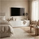 thumbnail image 2 of Rack Tv 80x40x30cm 2 Puerta Melamina Combinable Por Color Blanco, 2 of 8