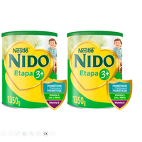 Leche Nido 3+ Protectus® 1350G Pack X2 Sabor Natural +3 Año