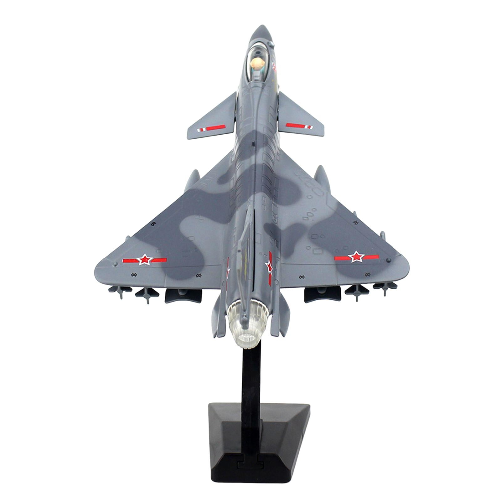 Bothyi - Coleccionistas De Aviones De Combate, Modelo De Avión De Ataque, Para Dormitorio, Mesa, Gris