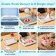 thumbnail image 4 of Kit para hacer helado enrollado Twirly Rollz con tapa y espátulas, 4 of 8