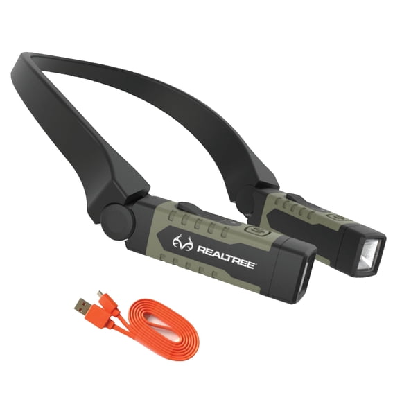 Lámpara de cuello Realtree EZRED RT357 300 lúmenes con rojo y blanco