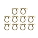 thumbnail image 4 of 10 Uds hebillas de abrazadera de carga en forma de arco, grillete de arco de Metal resistente DIY, grillete de cadena para bolsos, mochilas, Oro, 4 of 5