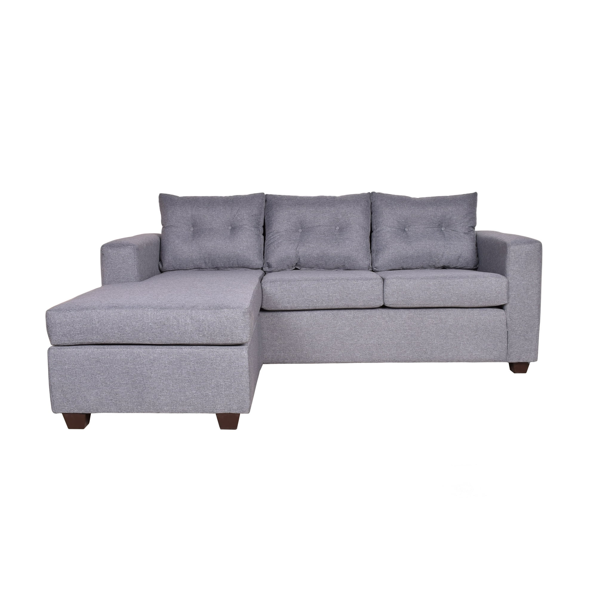 Jerk Home - Sofa Seccional Richter Gris Perla