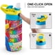 thumbnail image 4 of Rainbow Friends Botella de Agua con Tapa Pop Top de Un Toque, Acero Inoxidable, a Prueba de Fugas, para Deportes, Botella Infantil azul 12 oz, 4 of 6