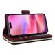 thumbnail image 3 of Funda Cartera con Cremallera y Correa para iPhone 14 Plus Soporte y Tarjetero Rojo, 3 of 6
