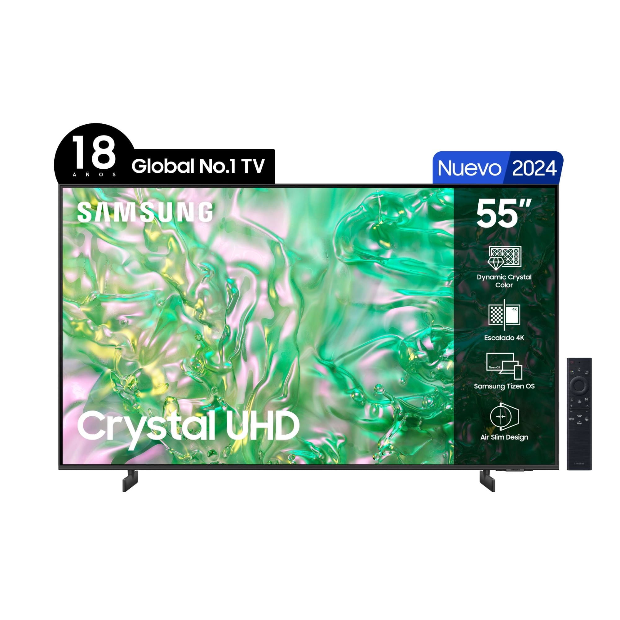 Televisor 55"" Led 4K Uhd Un55Du8000Gxzs Smart Tv Samsung