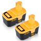 thumbnail image 1 of VANTTECH (Mejorada a 4.8Ah Ni-Mh) Batería de Repuesto 18V P100 para Ryobi 18V Batería P100 P101 ABP1801 ABP1803 BPP1820 Compatible con Herramientas Ryobi 18 Voltios 130224028 130224007 (Paquete de 2), 1 of 7