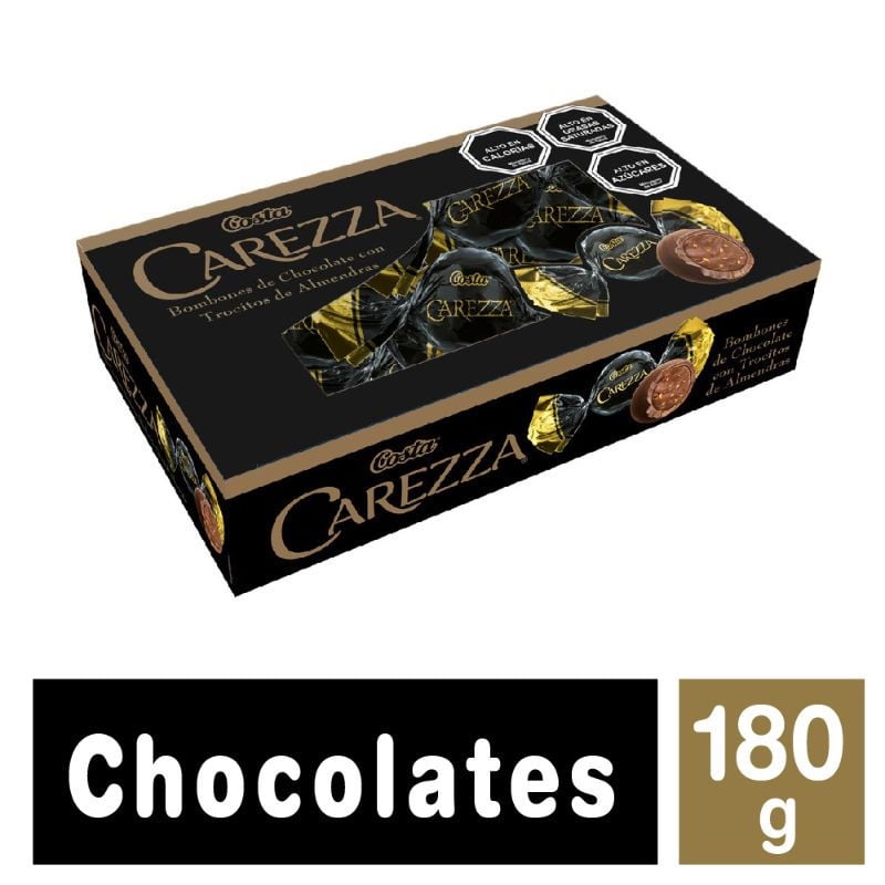 Chocolate Estuche Bombon Carezza 180 g Costa