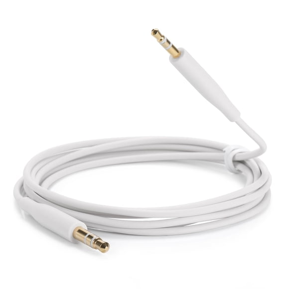 Cable Auxiliar Cypher.V 140 cm 3.5 mm a 2.5 mm Blanco
