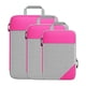 thumbnail image 1 of 3 Cubos De Embalaje De Compresión Para Vacaciones Familiares, Mujeres, Hombres, Viajes De Negocios, Color Rosa, 1 of 5