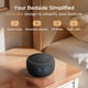 thumbnail image 2 of Reloj Despertador BUFFBEE Parlante Bluetooth FM Negro, 2 of 3