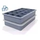 thumbnail image 2 of 2 Cubetas Silicona Cubetera Silicona Cubetas Hielo Con tapa 15, 2 of 3