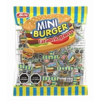 Gomitas Mini Burger Hamburguesa De Fruna Bolsa 36 Unidades