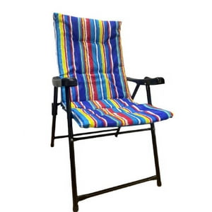 Mundo Shopping - Silla Reposera Acolchadas Jardín Playa Camping Plegable