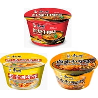 Fideo Instantaneo En Potes Kang Shi Fu Pack 3 Sabores