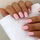 thumbnail image 1 of Ataúd corto SXVME de Press On Nails, color rosa bebé, con pegamento, 30 unidades, 1 of 6