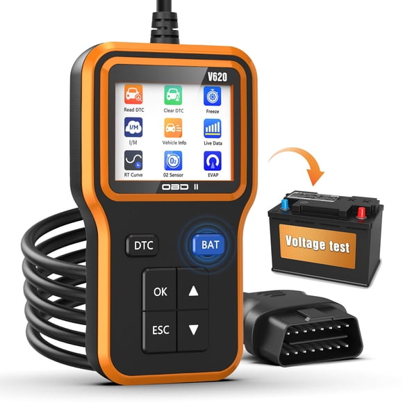 Escáner Obd2 Con Probador De Batería