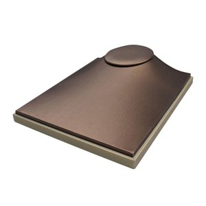 Ioensy - Soporte De Exhibición De Collar Organizador De Soporte De Exhibición De Collar Para Tocador De Dormitorio Aureato De Luz Marrón