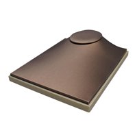 Ioensy - Soporte De Exhibición De Collar Organizador De Soporte De Exhibición De Collar Para Tocador De Dormitorio Aureato De Luz Marrón