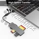 thumbnail image 4 of Adaptador Memory Stick Pro Duo, lector de tarjetas 5 en 1 USB-C, 4 of 7
