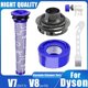 thumbnail image 1 of Cubierta Trasera Del Motor y Filtros de Poste HEPA para Aspiradora de Animales con Gatillo Dy*son V7 y V8, Incluye un Filtro Delantero, 1 of 6