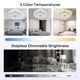 thumbnail image 3 of Ventilador de techo con luces, mando a distancia, GOYOJO, cerrado, 3 of 7