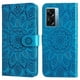 thumbnail image 5 of Funda tipo cartera FOXDOCK para OnePlus Nord N20 SE 4G , diseño girasol en relieve, cuero PU, cierre magnético, soporte y tarjetero, 5 of 5