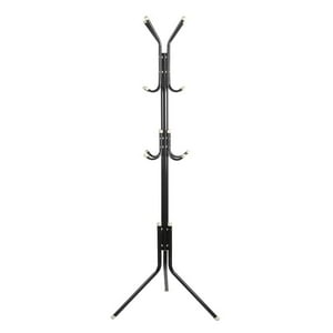 Importclick - Colgador Perchero Metálico Trípode Negro 165Cm X 42Cm