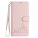 thumbnail image 2 of Funda tipo cartera FOXDOCK para Oppo Reno13 con soporte, ranuras, RFID, diseño de gato, 2 of 5