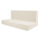thumbnail image 2 of Fundas para asientos de vehículos recreativos, fundas para cojines de , fundas para bancos, protectores de muebles para sofá, 2 piezas , blanco, 2 of 5