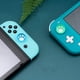 thumbnail image 5 of 6 tapas de agarre para el pulgar compatibles con Nintendo Switch/Lite, diseño de pata de gato, mapache, hoja verde, tapas de joystick compatibles con el controlador Joy-Con de Switch, accesorios para, 5 of 6