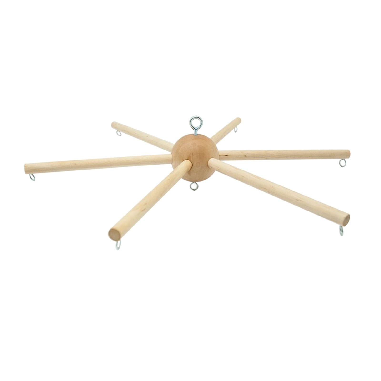 Bothyi - Kit De Marco Móvil De Madera, Accesorios, Adornos Hechos A Mano, Artesanías Para Cuna Infantil