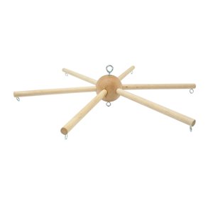 Bothyi - Kit De Marco Móvil De Madera, Accesorios, Adornos Hechos A Mano, Artesanías Para Cuna Infantil