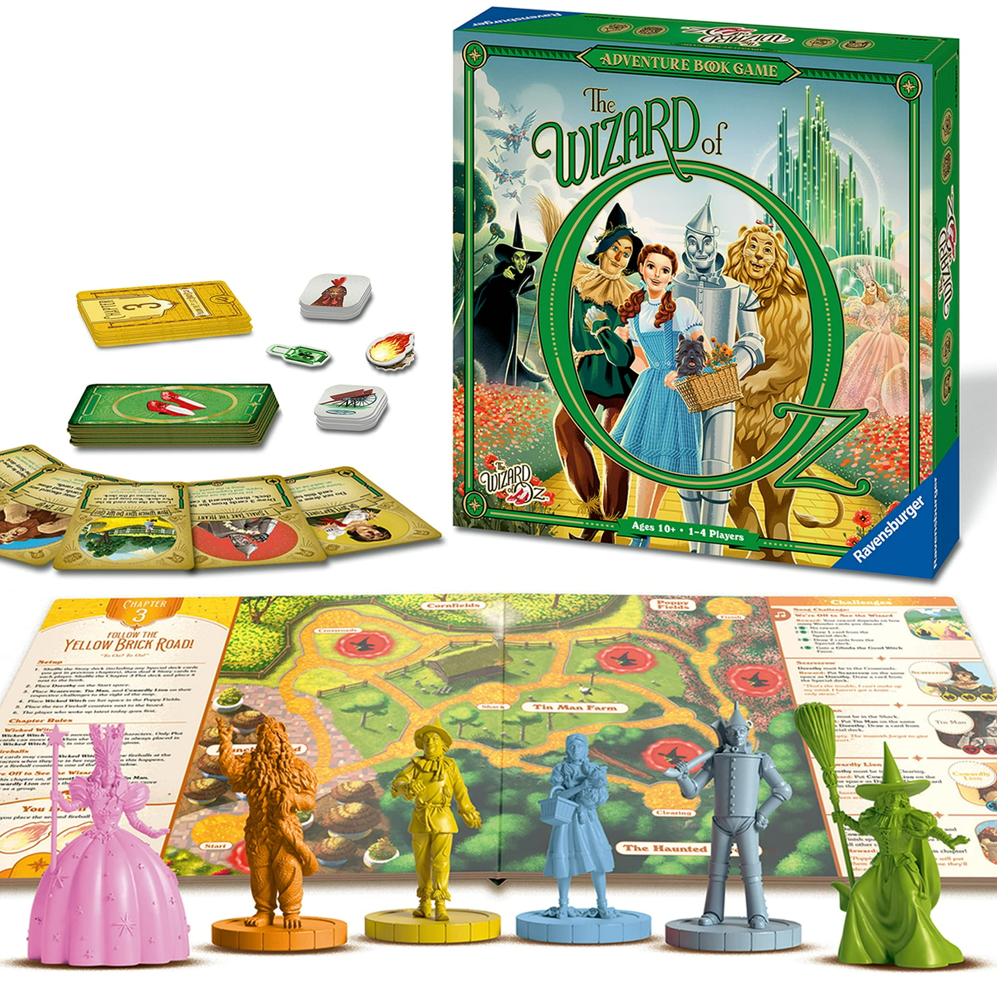 Juego De Libros De Aventuras Ravensburger Wizard Of Oz Para Mayores De 10 Años