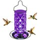 thumbnail image 1 of Alimentador de colibríes FibreDeep 710 ml Violeta de vidrio, 1 of 7