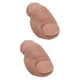 thumbnail image 1 of 2 Piezas 3D Divertidos Zuecos Del Dedo Del Pie Encantos Zapatos Espeluznantes Decoraciones Para Accesorios DIY Cosplay Sin Pelo, 1 of 3