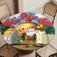 thumbnail image 5 of Mantel Redondo Ajustado Rolie Polie Olie Con Borde Elástico Impermeable 120 Cm, 5 of 6